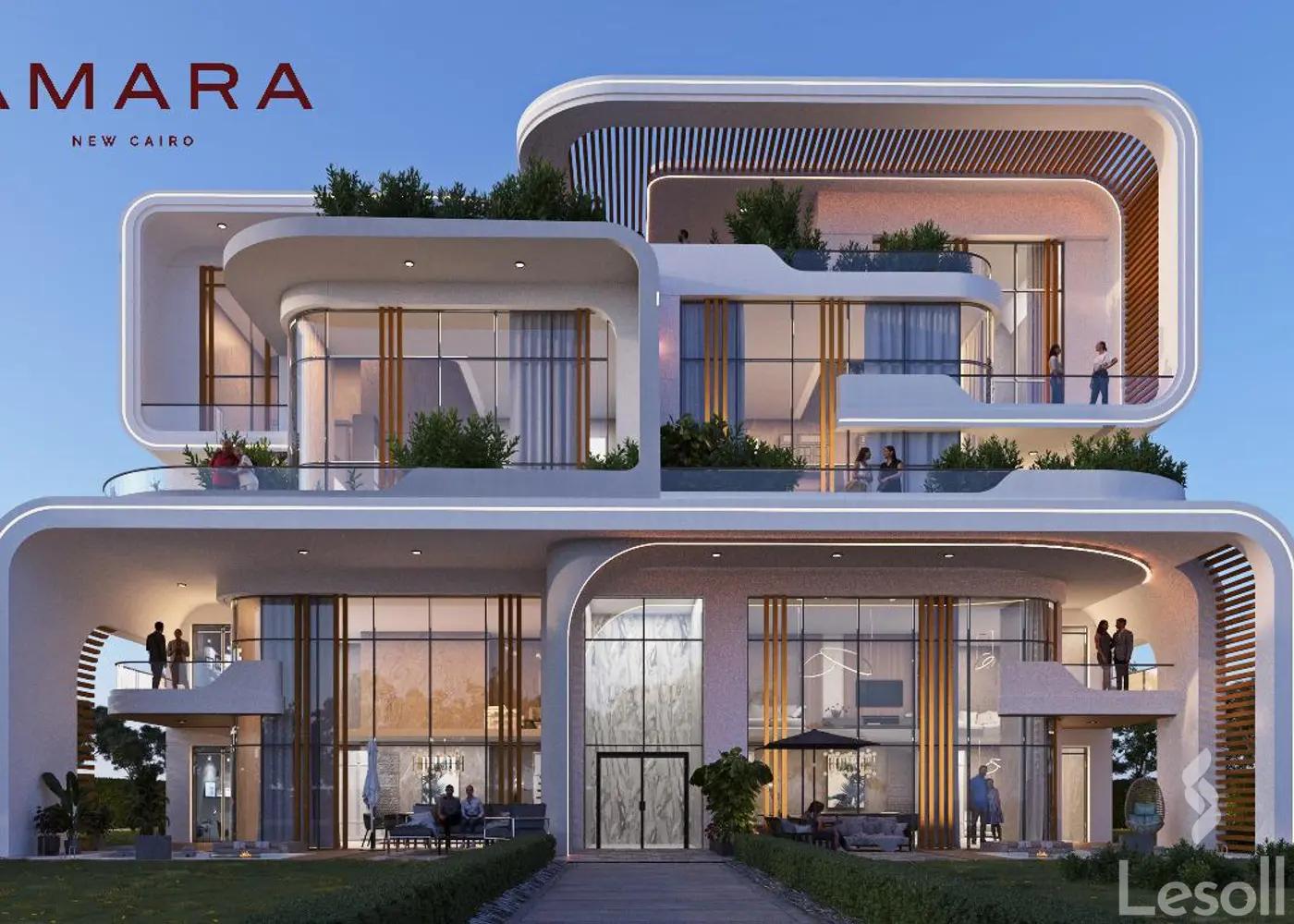 دوبلكس للبيع Alto Casa fully finished in new Cairo (Amara compound new Cairo)