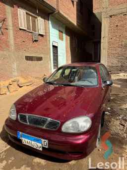Daewoo lanos manual used maroon model 1999