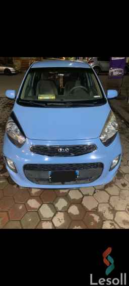 Kia picanto automatic used baby blue model 2016