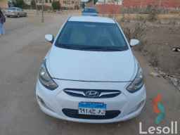 Hyundai accent automatic used white model 2015