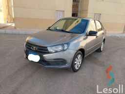 lada granta automatic used dark gray model 2020