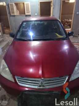 Mitsubishi lancer automatic used red model 2007