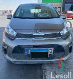 Kia picanto automatic used dark gray model 2018