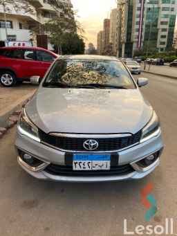 Toyota belta automatic used silver model 2022