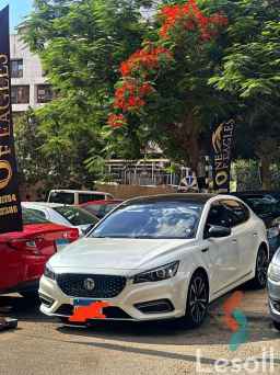 MG 6 automatic used white model 2022