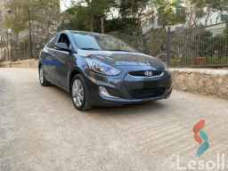 Hyundai accent automatic new silver model 2026