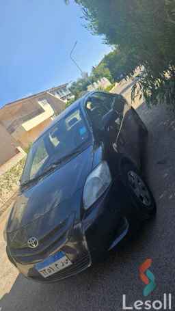 Toyota yaris manual used dark gray model 2008