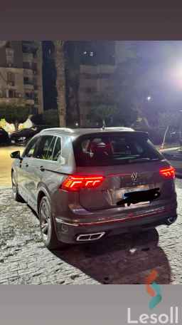 Volkswagen tiguan automatic used dark gray model 2024