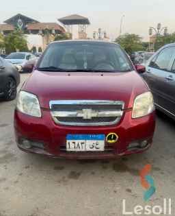 Chevrolet aveo automatic used red model 2013