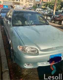 Hyundai accent manual used baby blue model 2005