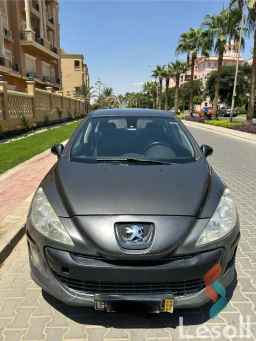 Peugeot 308 automatic used dark gray model 2011