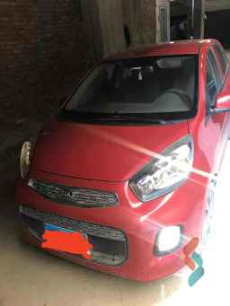 Kia picanto automatic new red model 2016