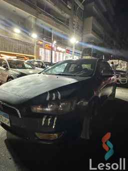 Mitsubishi lancer automatic used black model 2014