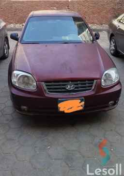 Hyundai verna manual used maroon model 2006