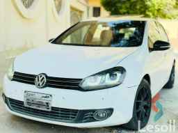 Volkswagen golf automatic used white model 2011