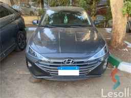 Hyundai elantra automatic used dark gray model 2025