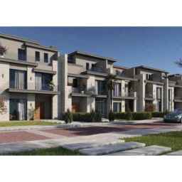 توين هاوس للبيع فيو بحرى صريح استلام قريب ب العاصمة الإدارية