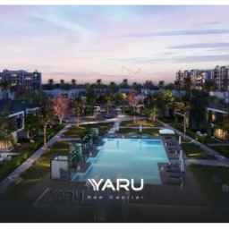 شقة180م كمبوند يارو بالعاصمة فيوالنهرالأخضرمقدم20% بخصم20% قسط 10سنوات