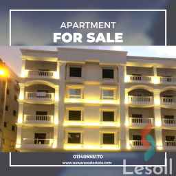 شقة للبيع في اللوتس خطوات من شارع النوادي وشارع التسعين 