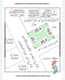 ارض للبيع في شمس الحكمة 516 م _ مطروح