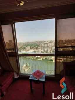 شقة مفروشة للايجار علي النيل بالمنيل