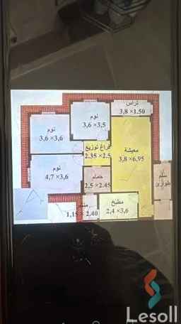 شقة سوبر لوكس للبيع في مدينة المستقبل للضباط – موقع مميز وخدمات متكاملة