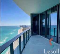 شاليه للبيع بحري 130م بالقرب من اللاجون متشطب بالكامل في العلمين في الحي اللاتيني Latin