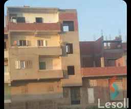  للبيع ب بهنباي الزقازيق (بيتين) احدهم ٤ ادوار والاخر دورين