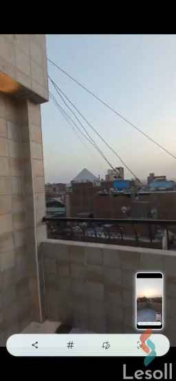 شقتين للبيع فيو الأهرامات 