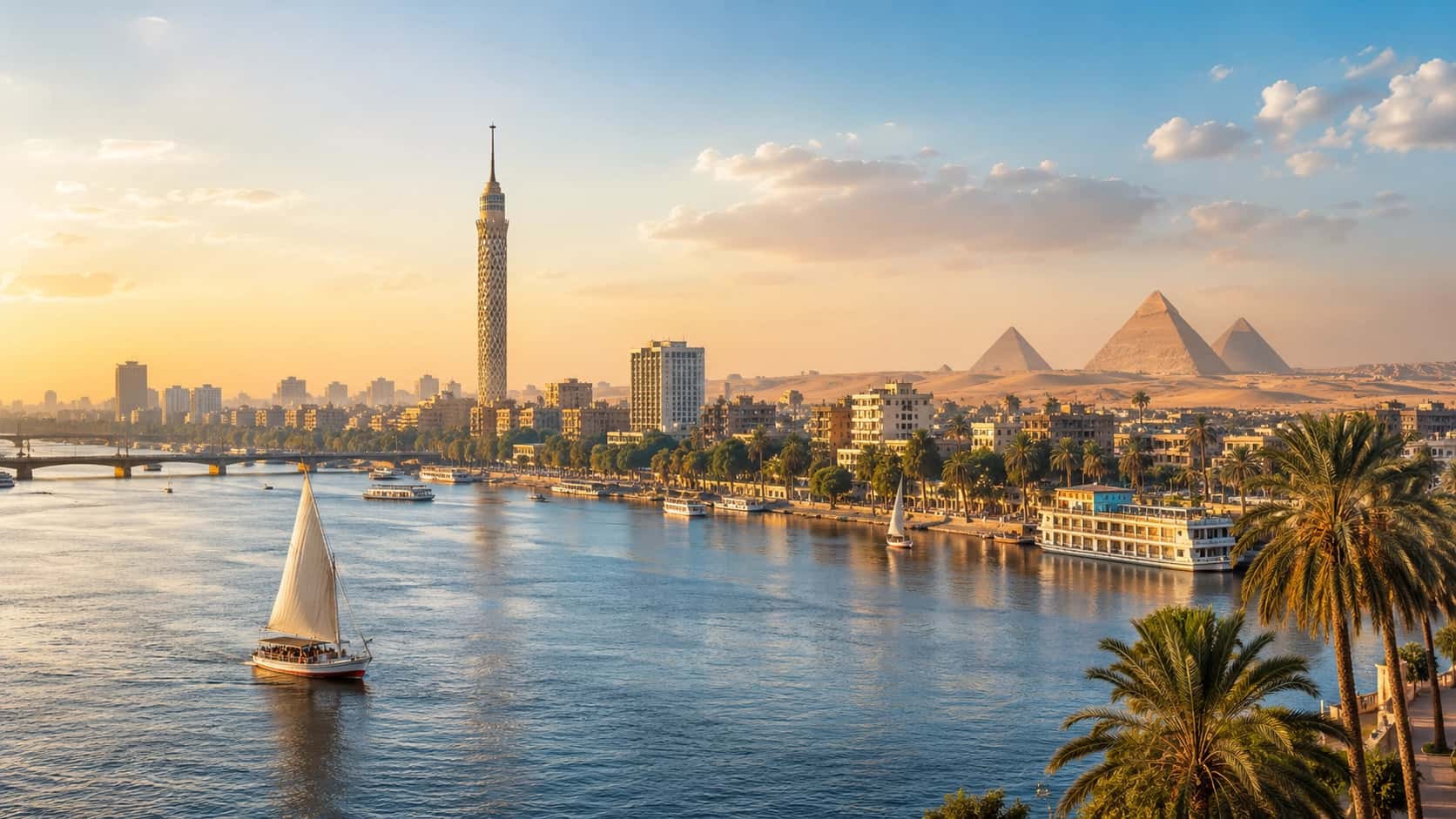 صورة مقالة: إقامة قصيرة في القاهرة والجيزة: دليلك الكامل للشقق المفروشة قرب الأهرامات ووسط البلد