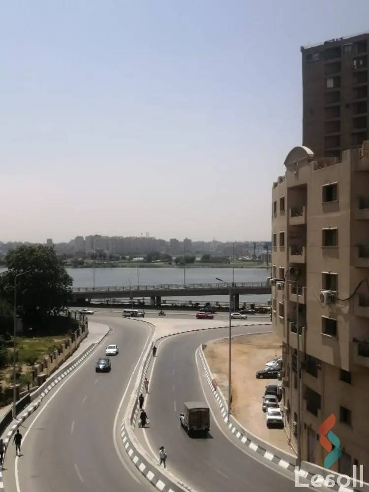  image  للبيع شقة باول كورنيش المعادي مساحة 150 متر الدور الخامس مطلة علي النيل