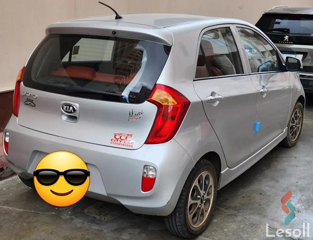 كيا بيكانتو اوتوماتك مستعملة فضي موديل 2014 - صورة 2