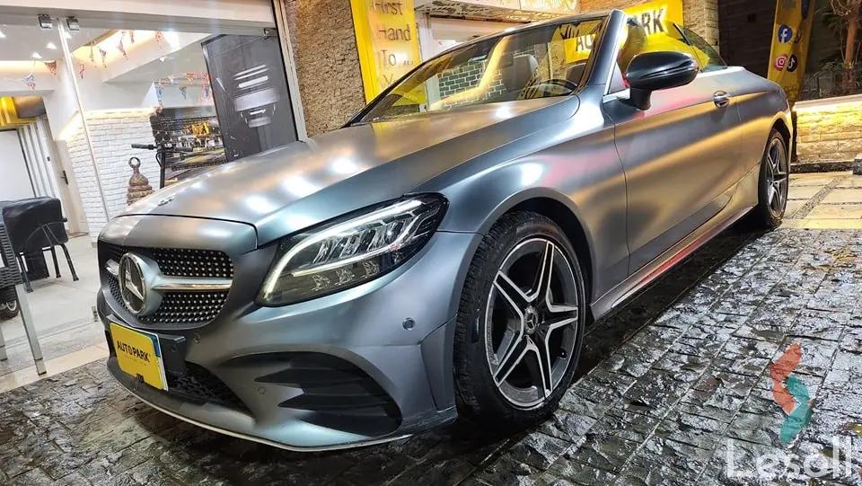 مرسيدس بنز ١٨٠ سي اوتوماتك جديدة رمادي داكن موديل 2019