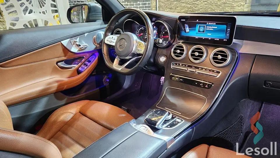 مرسيدس بنز ١٨٠ سي اوتوماتك جديدة رمادي داكن موديل 2019