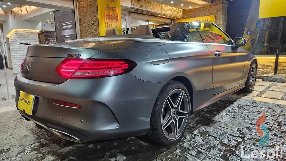 مرسيدس بنز ١٨٠ سي اوتوماتك جديدة رمادي داكن موديل 2019