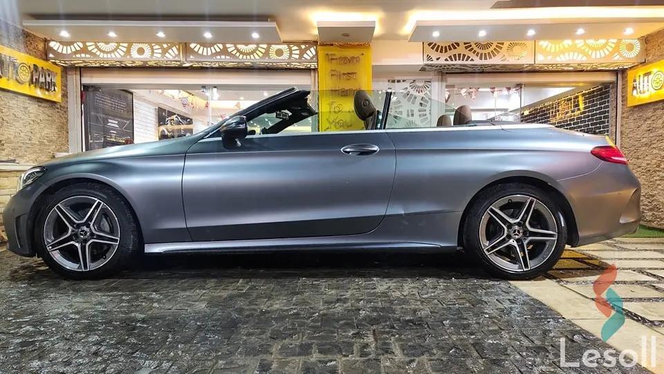 مرسيدس بنز ١٨٠ سي اوتوماتك جديدة رمادي داكن موديل 2019 - كل الصور