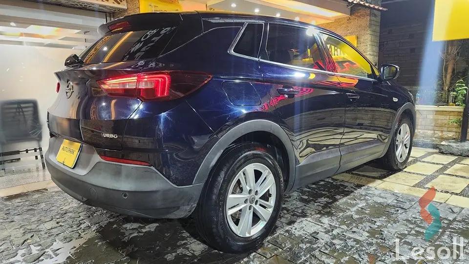 أوبل جراند لاند اوتوماتك مستعملة كحلي موديل 2018 - كل الصور