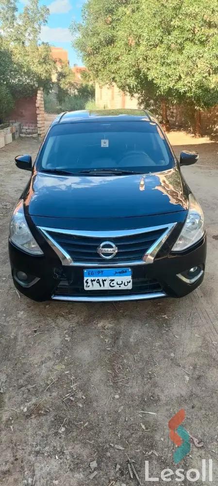 نيسان صني مانيوال مستعملة أسود موديل 2017 - كل الصور
