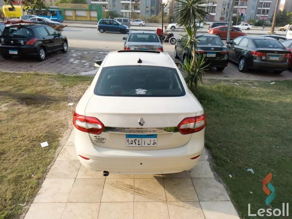 رينو فلوينس اوتوماتك مستعملة أبيض موديل 2016