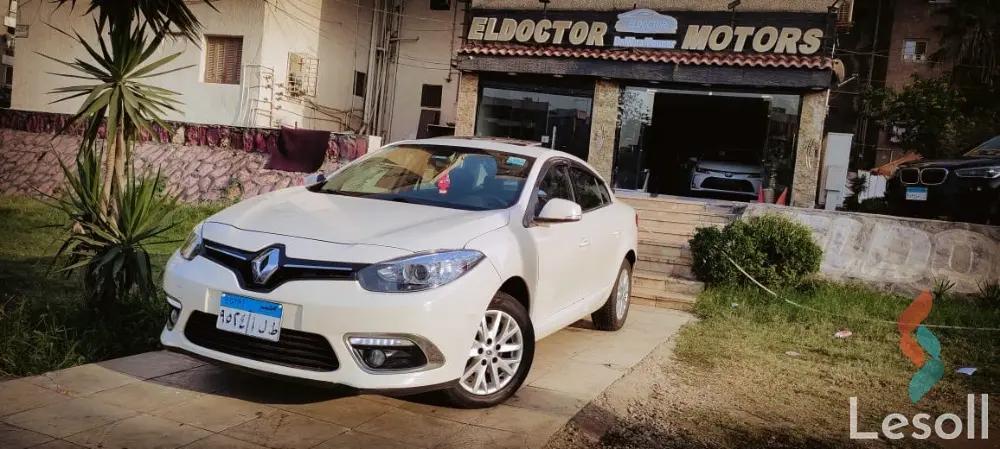 رينو فلوينس اوتوماتك مستعملة أبيض موديل 2016