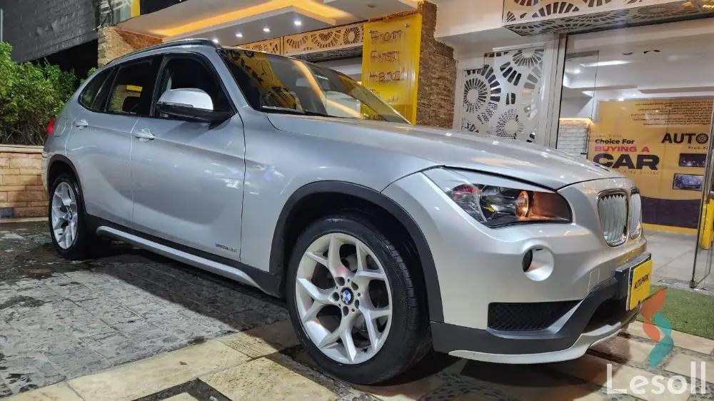 بي ام دبليو x1 اوتوماتك مستعملة فضي موديل 2013 - كل الصور