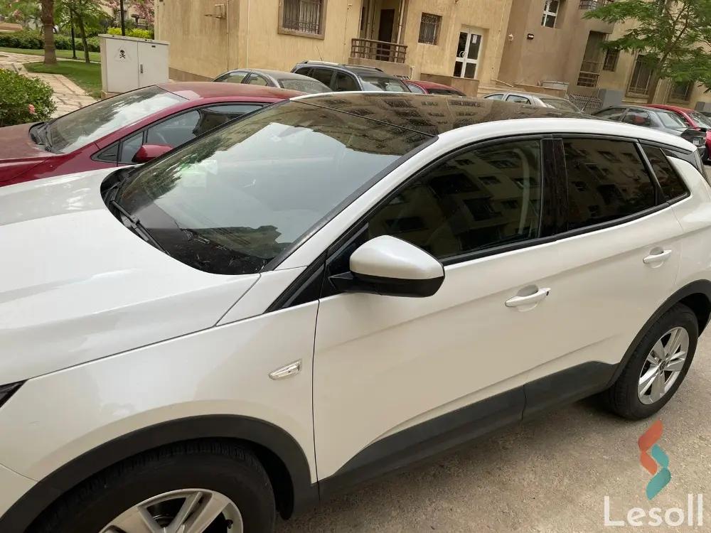 أوبل جراند لاند مانيوال مستعملة أبيض موديل 2019 - صورة 2