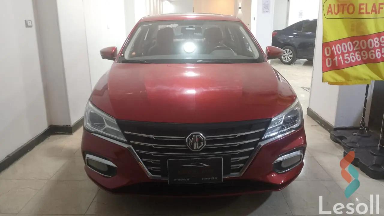 ام جى 5 اوتوماتك مستعملة أحمر موديل 2022 - صورة 3