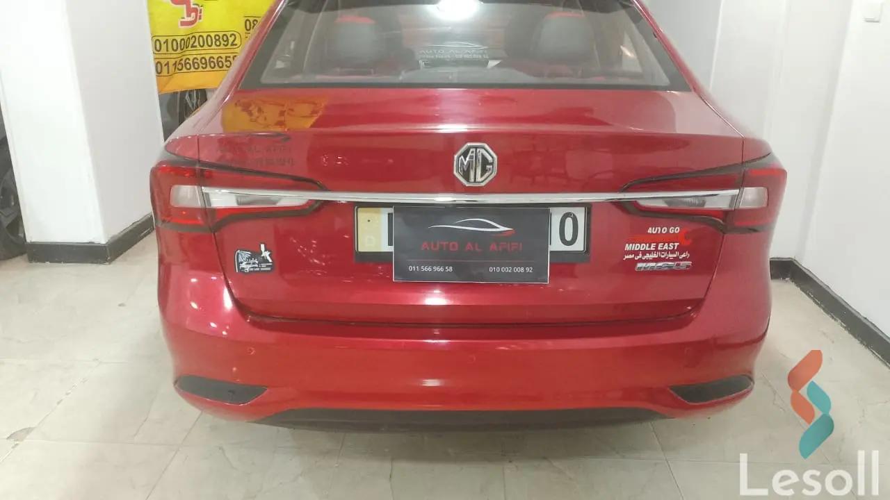 ام جى 5 اوتوماتك مستعملة أحمر موديل 2022 - صورة 2