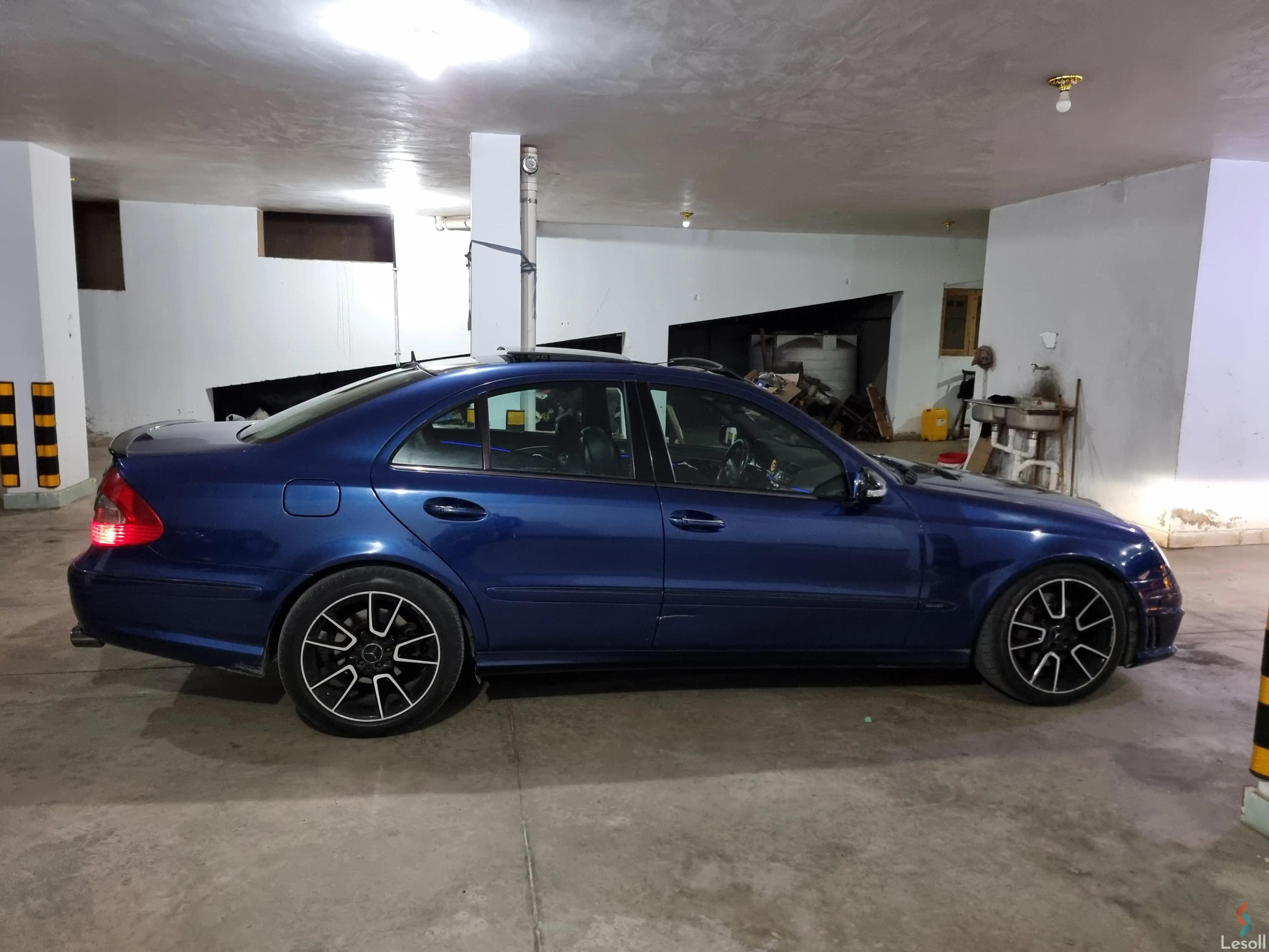 مرسيدس بنز اي ٣٥٠ اوتوماتك مستعملة فضي موديل 2006 - صورة 3