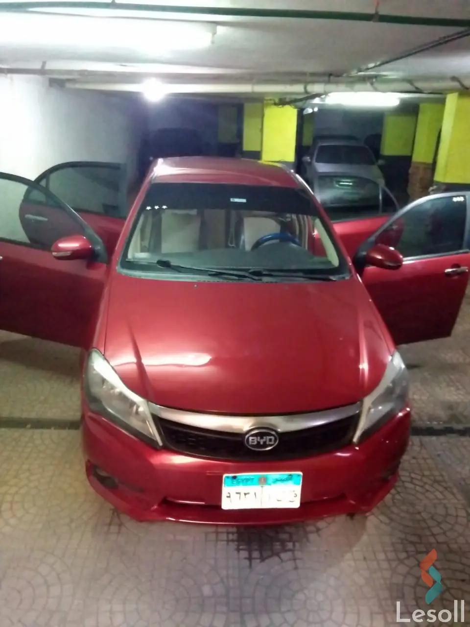 بى واى دى إف 3 مانيوال مستعملة أحمر موديل 2018