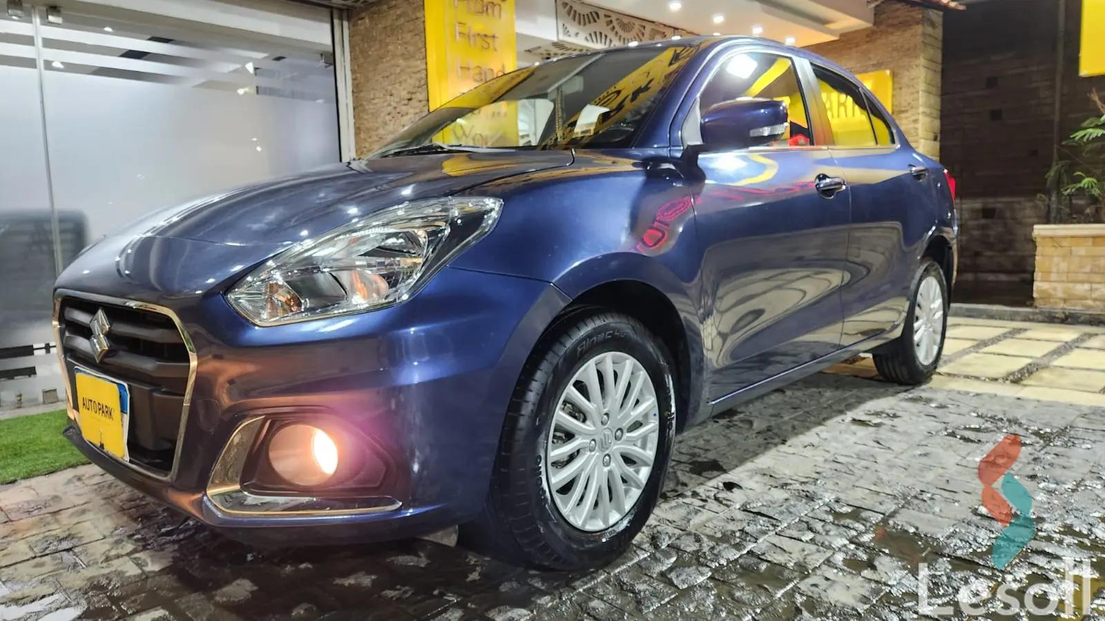 سوزوكي ديزاير اوتوماتك مستعملة أزرق موديل 2023 - الصورة الرئيسية