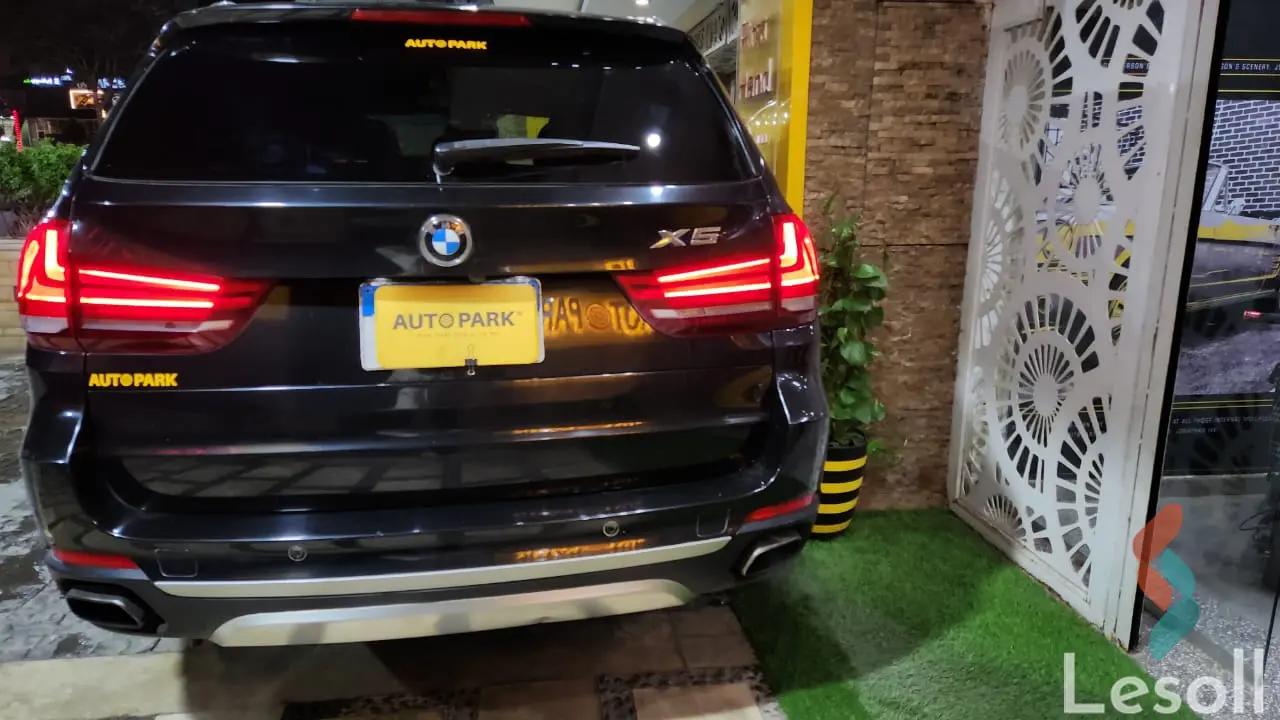 بي ام دبليو x5 اوتوماتك مستعملة أسود موديل 2018 - صورة 2