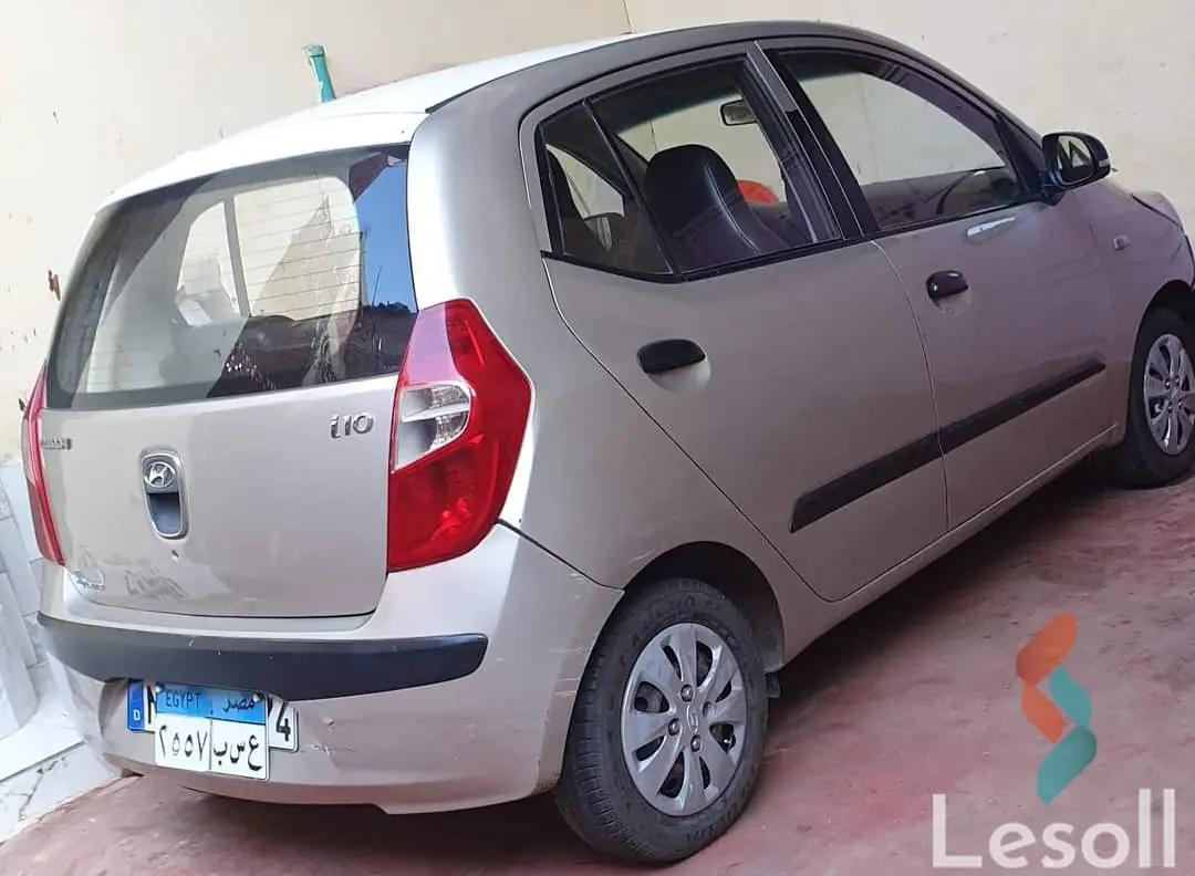 هيونداي i10 اوتوماتك مستعملة ذهبي موديل 2013