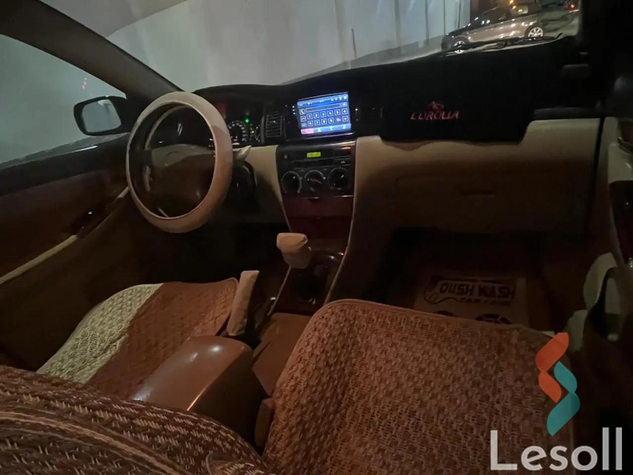 تويوتا كورولا اوتوماتك مستعملة أسود موديل 2005 - كل الصور